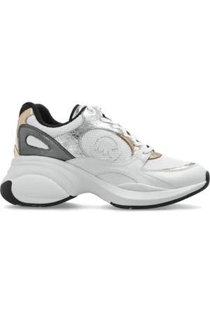 Michael Kors Sko, Dame, Hvid, 39 1/2 EU, Sneakers Zuma