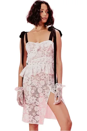 For Love & Lemons Kjole, Dame, Hvid, XS, Fabienne Kjole