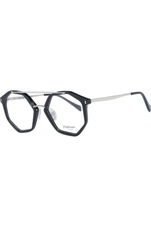ANA HICKMANN Tilbehør, Dame, Sort, ONE SIZE, Uld, Sort Aviator Optiske Rammer med Demo Linser