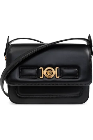 VERSACE Taske, Herre, Sort, ONE SIZE, Uld, Skuldertaske Medusa Biggie