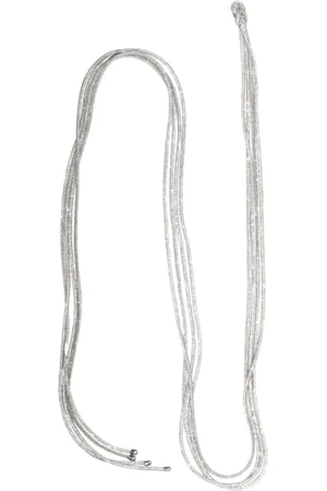 Nº21 Tilbehør, Dame, Grå, ONE SIZE, Swarovski Krystal Clip Ørering Halskæde