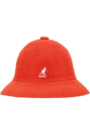 Kangol Tilbehør, Herre, , S, Nylon, Afslappet Bermuda Bucket Hat Cherry Glow