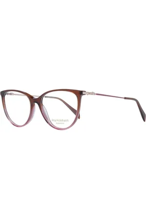 ANA HICKMANN Tilbehør, Dame, Brun, ONE SIZE, Uld, Brune Acetat Butterfly Optiske Rammer