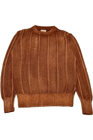 BOB der Bär Strik, Herre, Rød, L, Uld, Merino uld mursten rød trøje