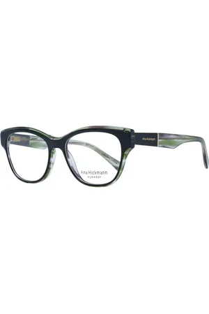 ANA HICKMANN Tilbehør, Dame, Sort, ONE SIZE, Uld, Sorte Butterfly Optiske Rammer med Demo Linser