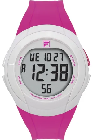Fila Tilbehør, unisex, Lyserød, ONE SIZE, Uld, Unisex Voksen Ur ctive 45 mm Rem Silikone 38-152