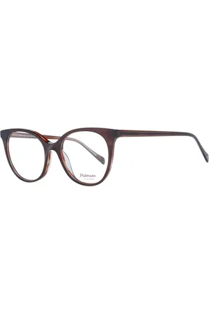 ANA HICKMANN Tilbehør, Dame, Brun, ONE SIZE, Uld, Brun Cat Eye Optiske Rammer med Etui