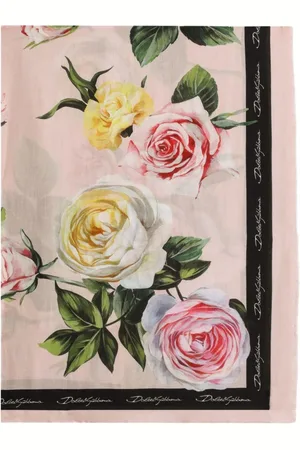 Dolce & Gabbana Tilbehør, Dame, Lyserød, ONE SIZE, Tørklæde Kollektion