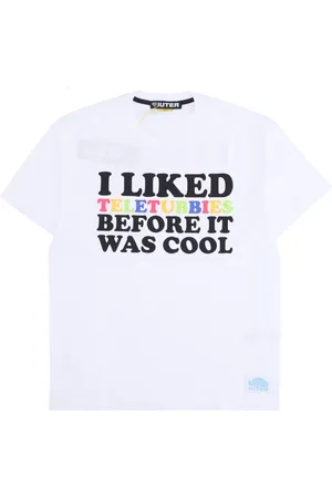 IUTER Top, Herre, Hvid, M, Bomuld, Cool Teletubbies Hvid Herre T-Shirt