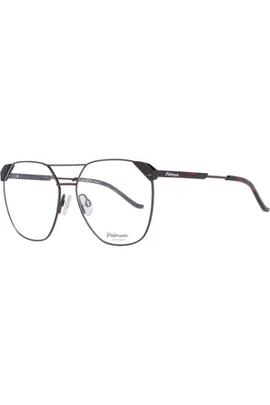ANA HICKMANN Tilbehør, Dame, Brun, ONE SIZE, Uld, Brun Aviator Metal Optiske Rammer