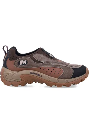 Merrell Sport, Herre, Brun, 45 EU, Nylon, Komfortable Plum Sneakers Moc Speed Streak