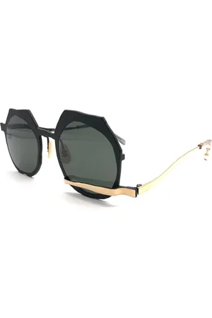 MASAHIROMARUYAMA Tilbehør, Dame, Sort, 48 MM, Sorte solbriller til kvinder Ss24