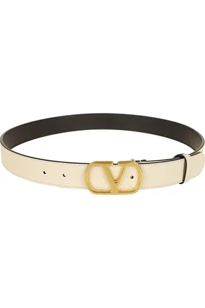 VALENTINO GARAVANI Tilbehør, Dame, , 90 CM, Hvid Vlogo Signature Bælte
