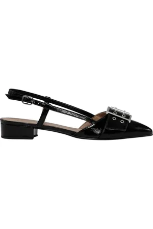 JoDis Sko, Dame, Sort, 37 EU, Uld, Giza Slingback Sort Patent