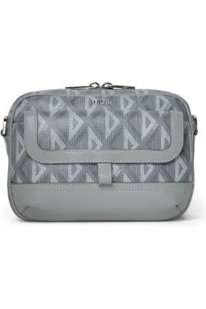 Dior Pre-owned, Dame, Grå, ONE SIZE, Bomuld, Pre-owned Stof dior-tasker
