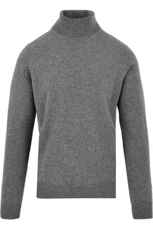 FILIPPO DE LAURENTIIS Strik, Herre, Grå, S, Sweaters Dv1Ml Wc12R 930 Pietra Serena