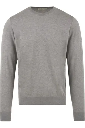 FILIPPO DE LAURENTIIS Strik, Herre, Grå, M, Uld, Unisex Sweaters Gc1Ml2A Cc14R 930