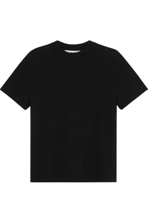 Rohe Top, Dame, Sort, S, Uld, Merino uld sort T-shirt