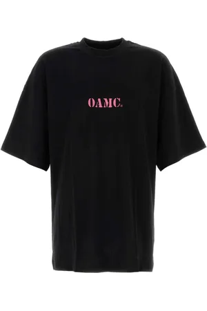 OAMC Top, Herre, Sort, S, Bomuld, Klassisk Sort Bomulds T-shirt