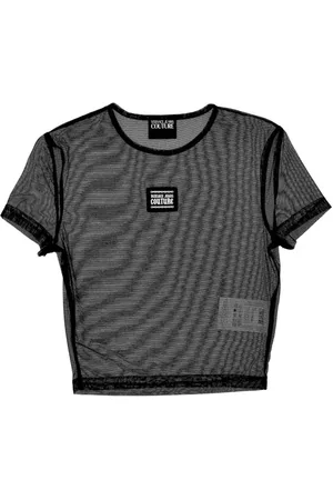 VERSACE Top, Dame, Sort, XS, T-shirts og Polos