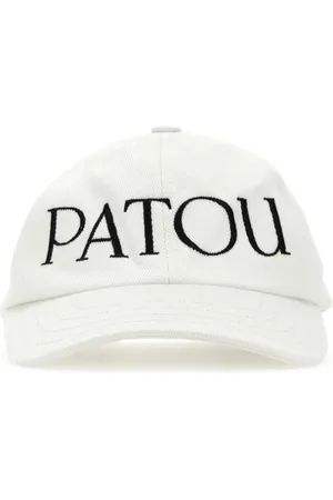 Patou Tilbehør, Dame, Hvid, M, Bomuld, Klassisk Hvid Bomuld Baseball Cap