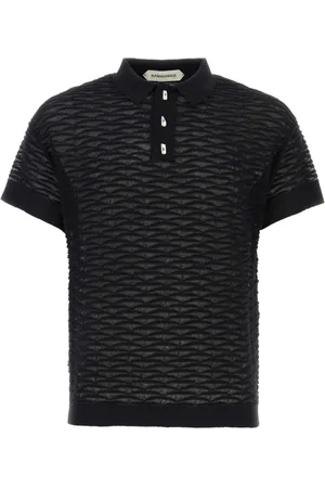 Namacheko Top, Herre, Sort, S, Bomuld, Sort Bomuld Blandet Polo Skjorte