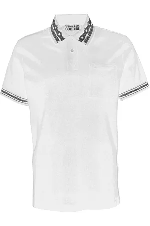 VERSACE Top, Herre, Hvid, XL, T-shirts og Polos