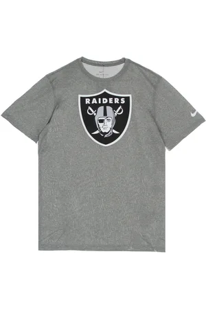 Nike Top, Herre, Grå, M, Polyester, NFL Logo Legend Tee Las Vegas Raiders