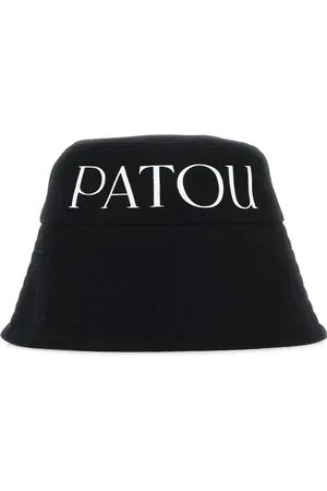 Patou Tilbehør, Dame, Sort, L, Uld, Kanvas Sort Hat Stilfuld Mode