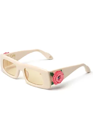 Etnia Barcelona Tilbehør, unisex, Hvid, 50 MM, Begrænset udgave solbriller brune fotokromatiske