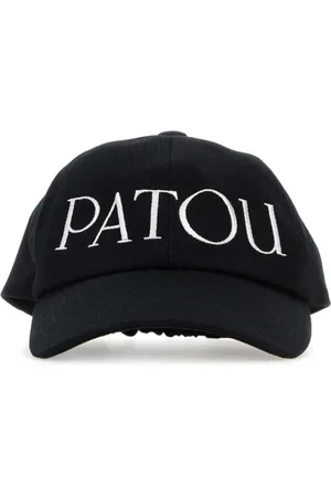 Patou Tilbehør, Dame, Sort, L, Bomuld, Klassisk Sort Bomuld Baseball Kasket