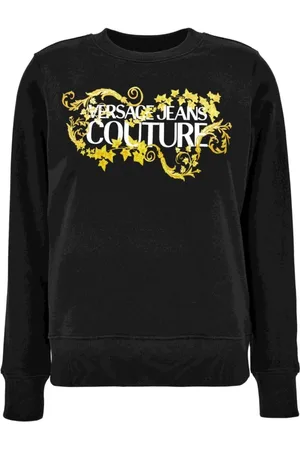 VERSACE Sweathshirts & Hoodies, Dame, Sort, S, Sweaters