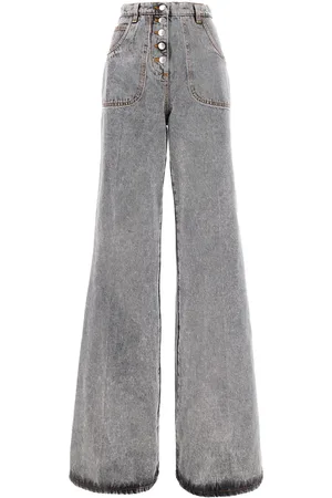 Etro Jeans, Dame, Grå, W28, Denim, Klassiske denim jeans til hverdagsbrug