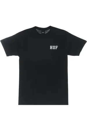 Huf Top, Herre, Blå, XL, Bomuld, Klassisk Navy Herre T-shirt Kortærmet