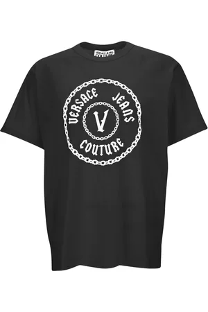 VERSACE Top, Herre, Sort, 2XL, T-shirts og Polos