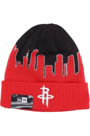 New Era Tilbehør, Herre, Flerfarvet, ONE SIZE, Uld, Houston Rockets NBA Strik Hue