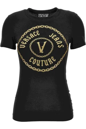 VERSACE Top, Dame, Sort, M, T-shirts og Polos