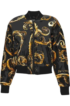 VERSACE Jakke, Dame, Sort, L, Frakker