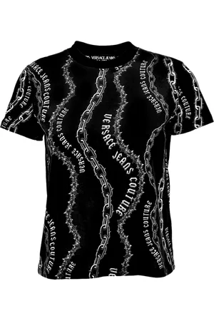 VERSACE Top, Dame, Sort, L, T-shirts og Polos