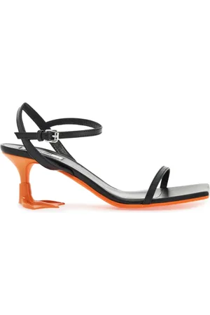 Moschino Sko, Dame, Sort, 38 EU, Læder, Andefod Læder Sandaler