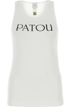 Patou Top, Dame, Hvid, S, Bomuld, Hvid bomuld tanktop