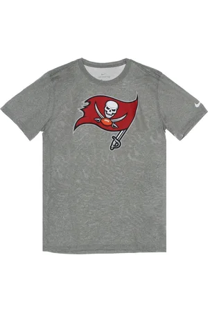 Nike Top, Herre, Grå, M, Polyester, NFL Logo Legend Tee - Buccaneers