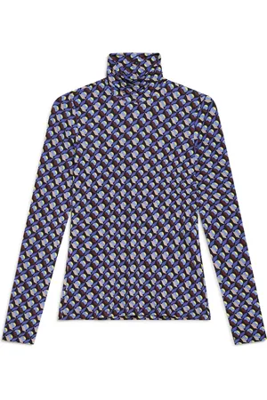 Maliparmi Top, Dame, Lilla, S, Uld, Prisma Jersey T-Shirt