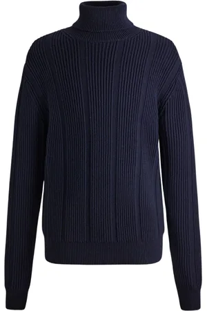 Fusalp Strik, Herre, Blå, 2XL, Uld, Aristote Sweater