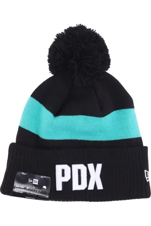 New Era Tilbehør, Herre, Flerfarvet, ONE SIZE, Uld, NBA City Night Pom Pom Beanie