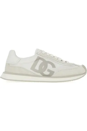 Dolce & Gabbana Sko, Herre, Grå, 40 EU, Læder, Afslappede Sneakers til Hverdagsbrug