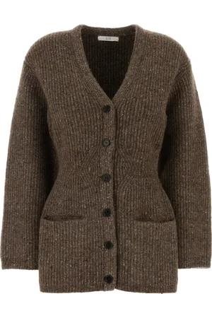 CO Strik, Dame, Brun, S, Uld, Struktureret Cardigan