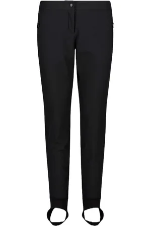 CMP Bukser, Dame, Sort, S, Sort Vandtætte Snebukser Slim Fit