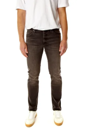 Lee Jeans, Herre, Grå, W38 L34, Straight Fit Zip Fly Jeans