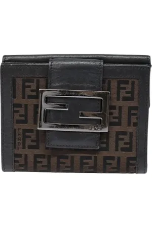 Fendi Pre-owned, Herre, Brun, ONE SIZE, Pre-owned Canvas punge